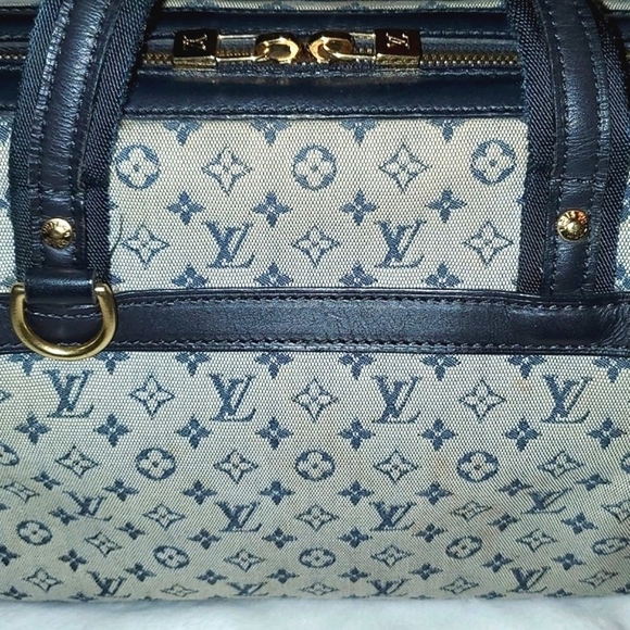 Louis Vuitton Monogram Mini Lin Josephine Bag Purse - Picture 4 of 16